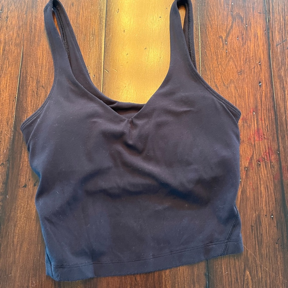 LuluLemon Align Tank Black Size 2